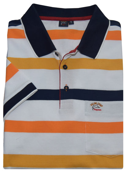 7127 Poloshirt mit 96% Baumwolle 4% lycra