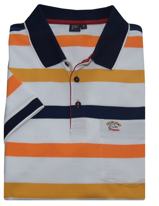 7127 Poloshirt mit 96% Baumwolle 4% lycra