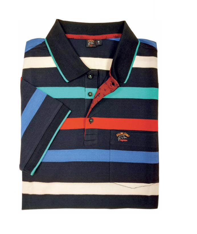 Poloshirt mit 4% lycra  7128