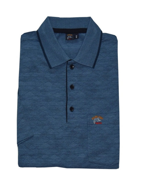 Poloshirt  aus jacquard pique 7336