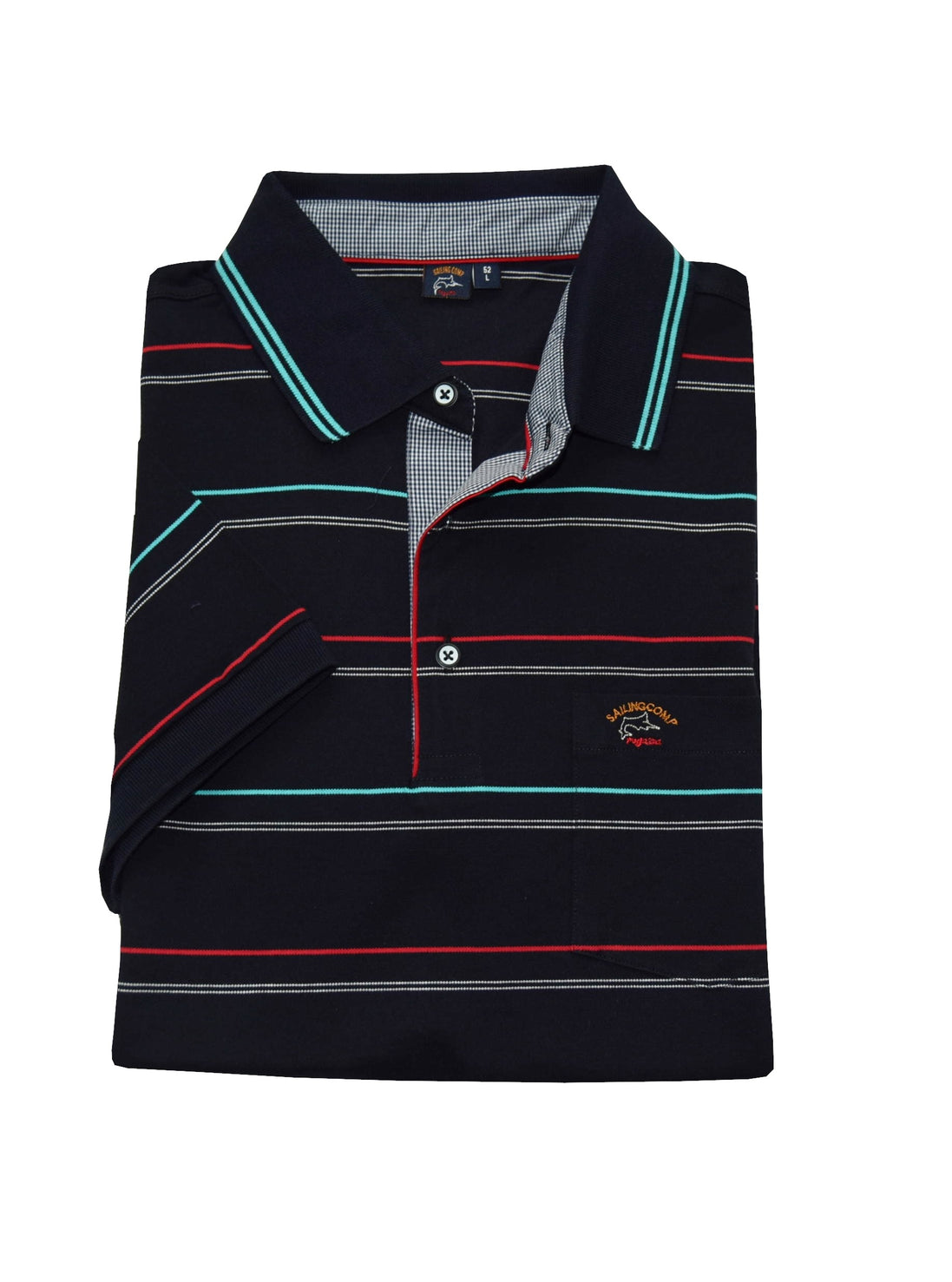 Poloshirt mit 96% Cotton 4% lycra 7556