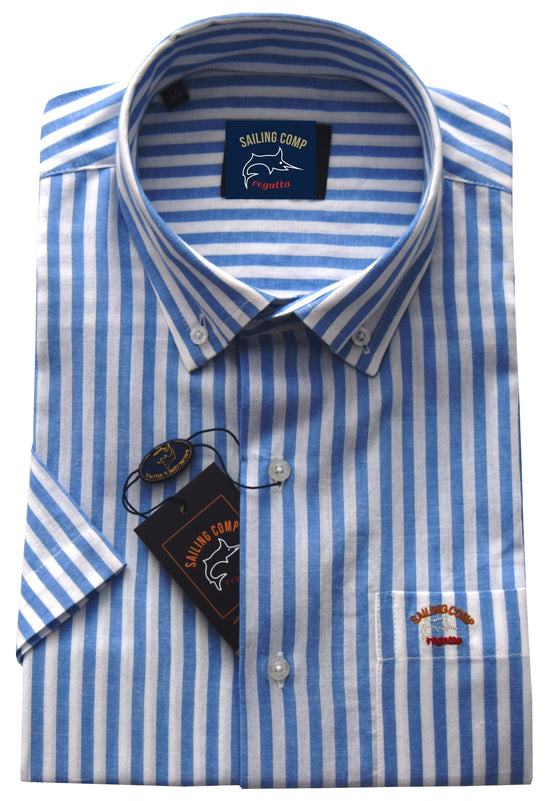 Shirt button down 1/2Arm 8143